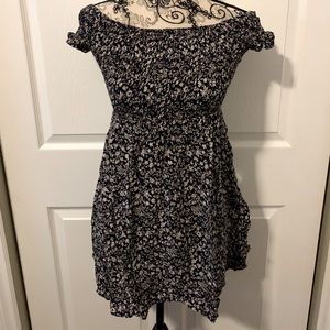 Off the shoulder floral dress